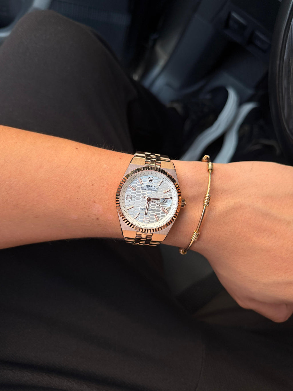 Rolex Oysterquartz Datejust de 36 mm de diámetro.