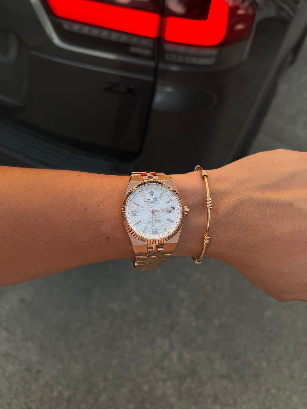 Rolex Oysterquartz Datejust de 36 mm de diámetro.