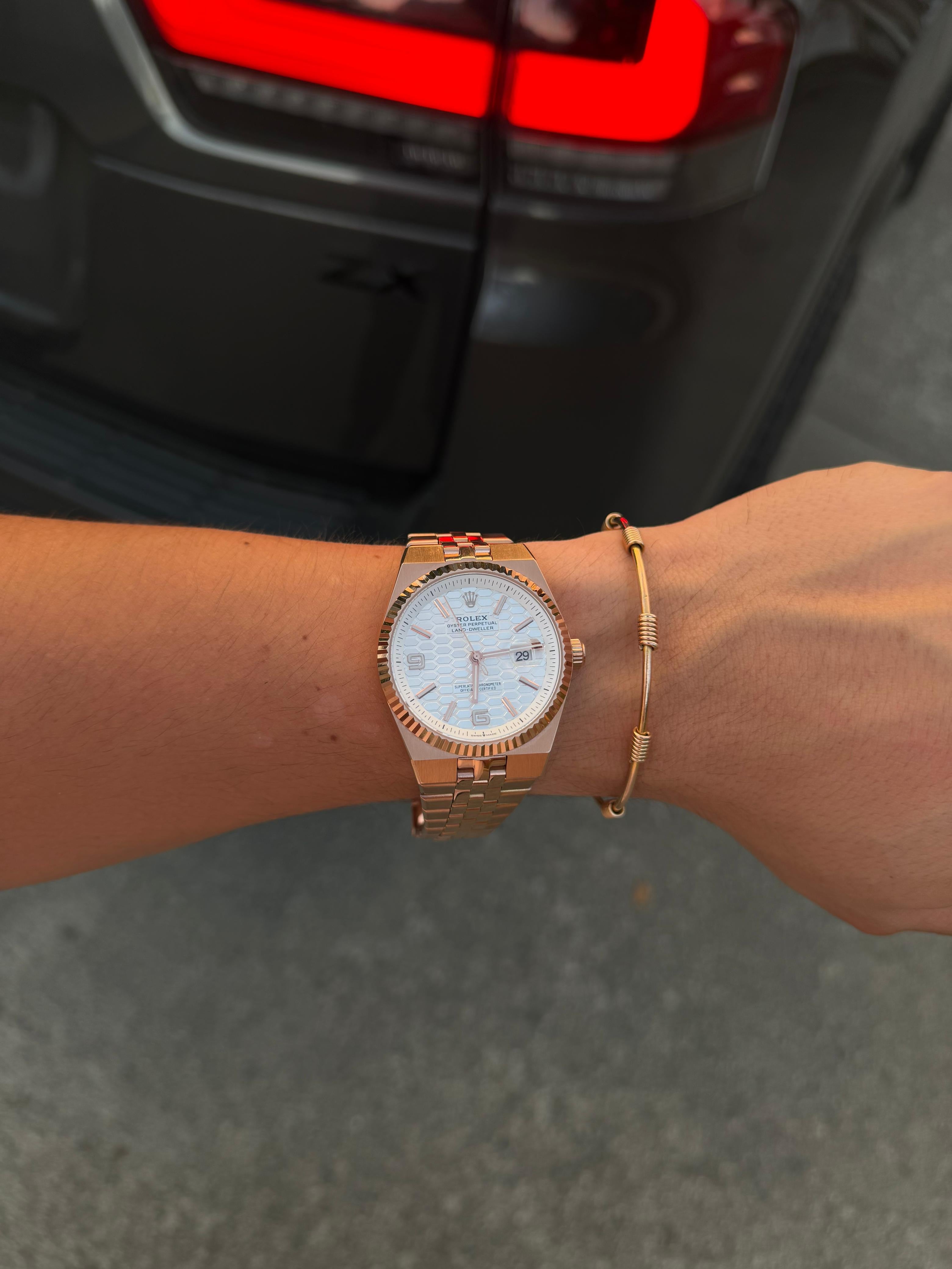 Rolex Oysterquartz Datejust de 36 mm de diámetro.