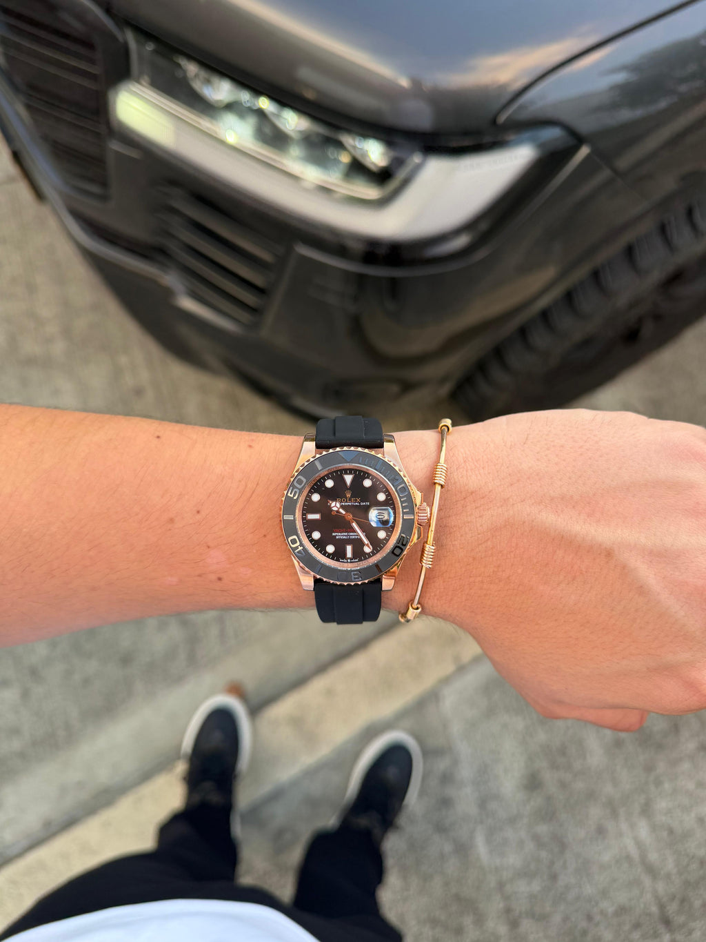 Rolex Yacht-Master correa Oysterflex de 40 mm de diámetro.