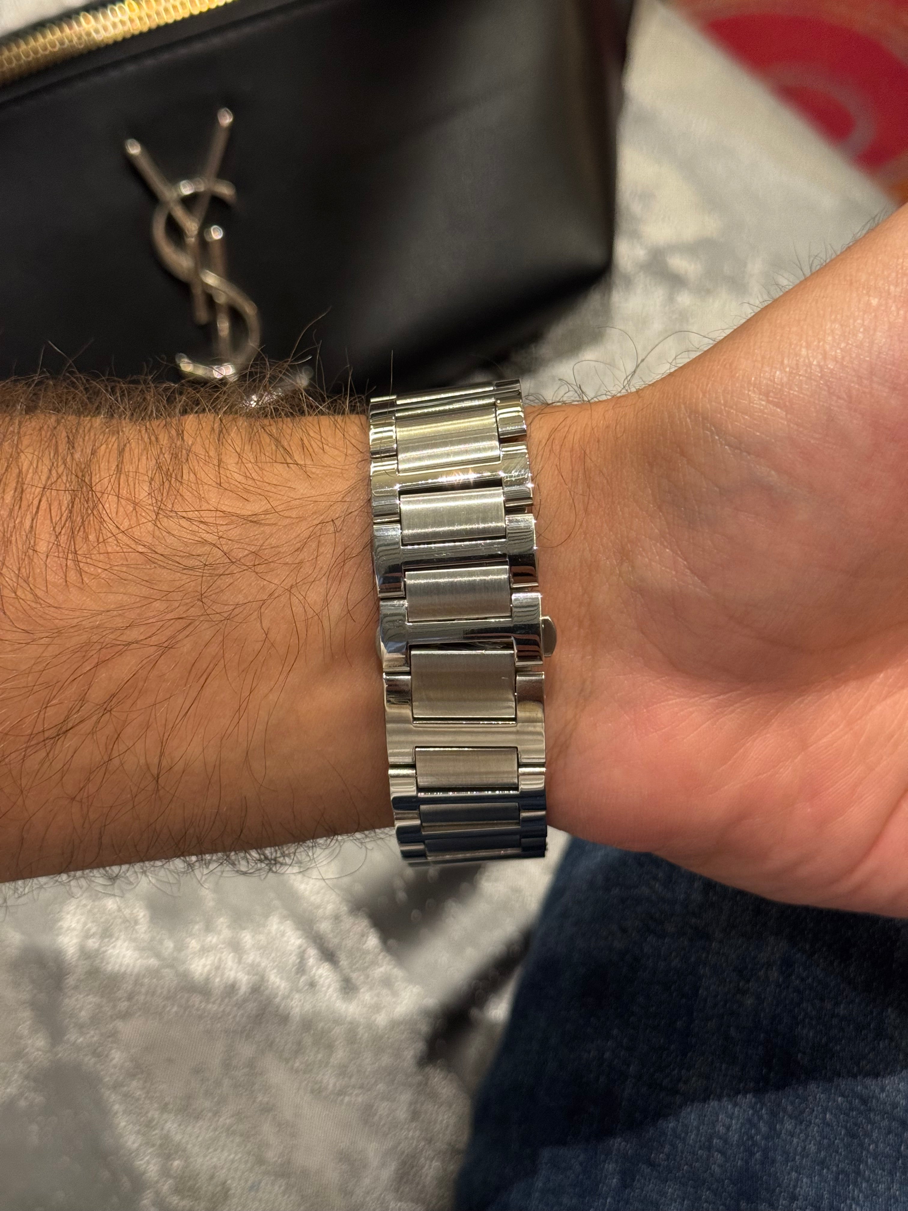 Cartier Ballon Bleu Chronograph de 44 mm  de diámetro.