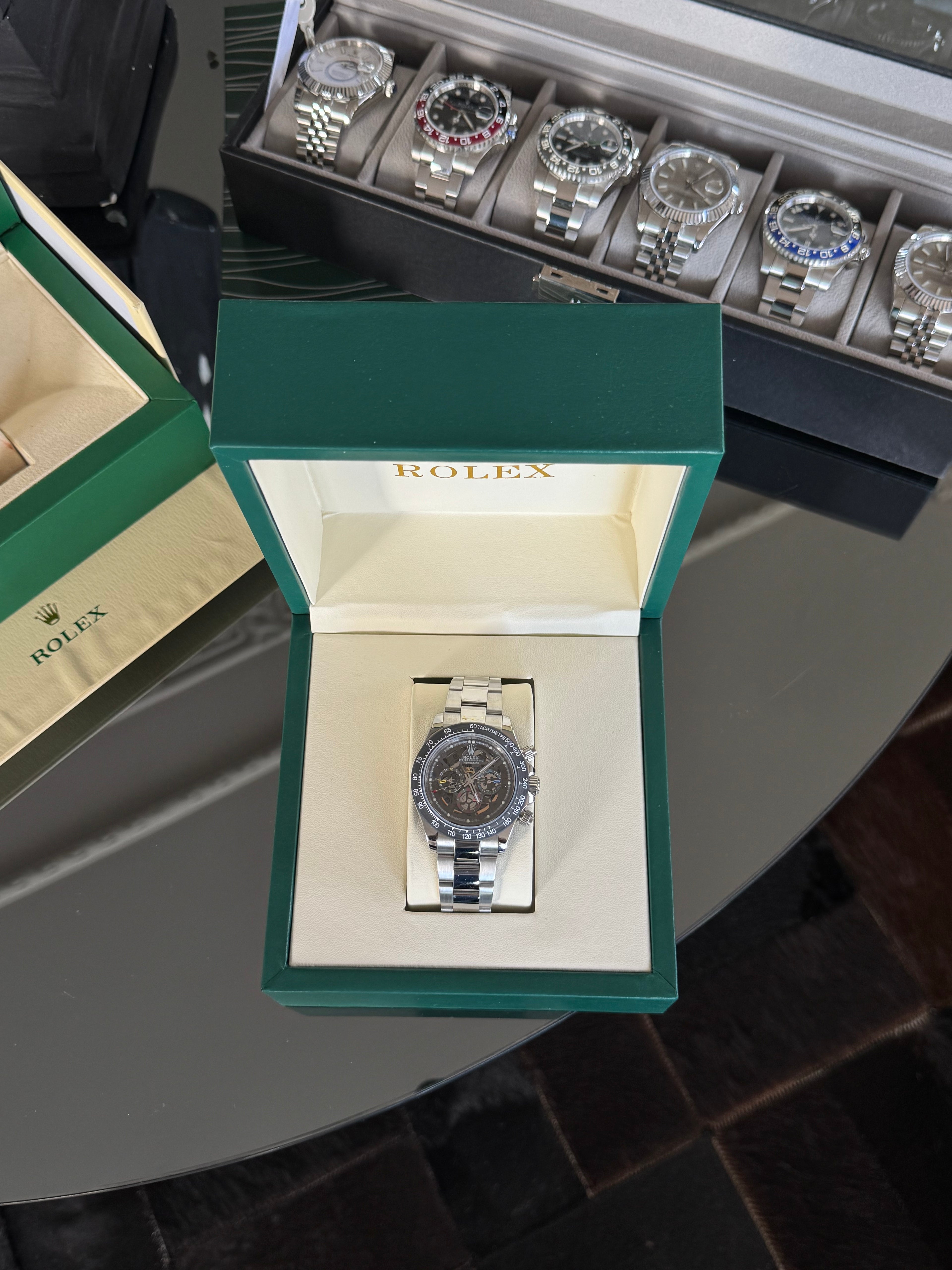 Rolex Daytona "La Montoya" 40 mm de diámetro.