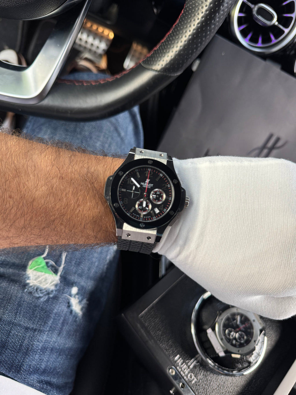 Hublot Big Bang "Steel Ceramic" 44 mm de diametro.