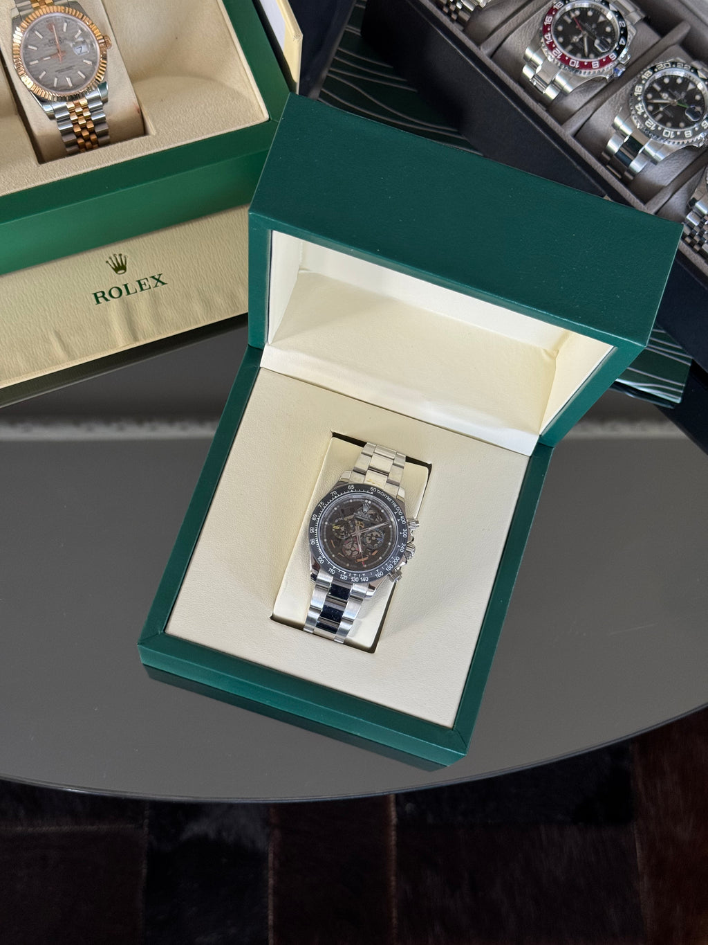 Rolex Daytona "La Montoya" 40 mm de diámetro.
