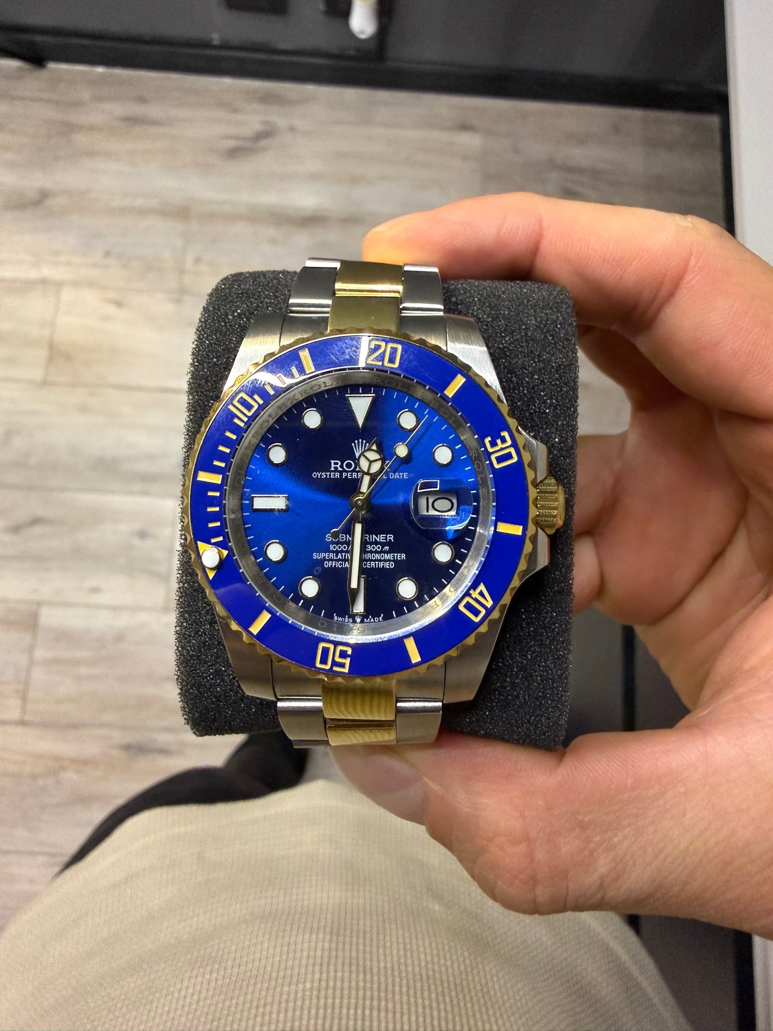 Rolex Submariner 116613LB "Bluesy"