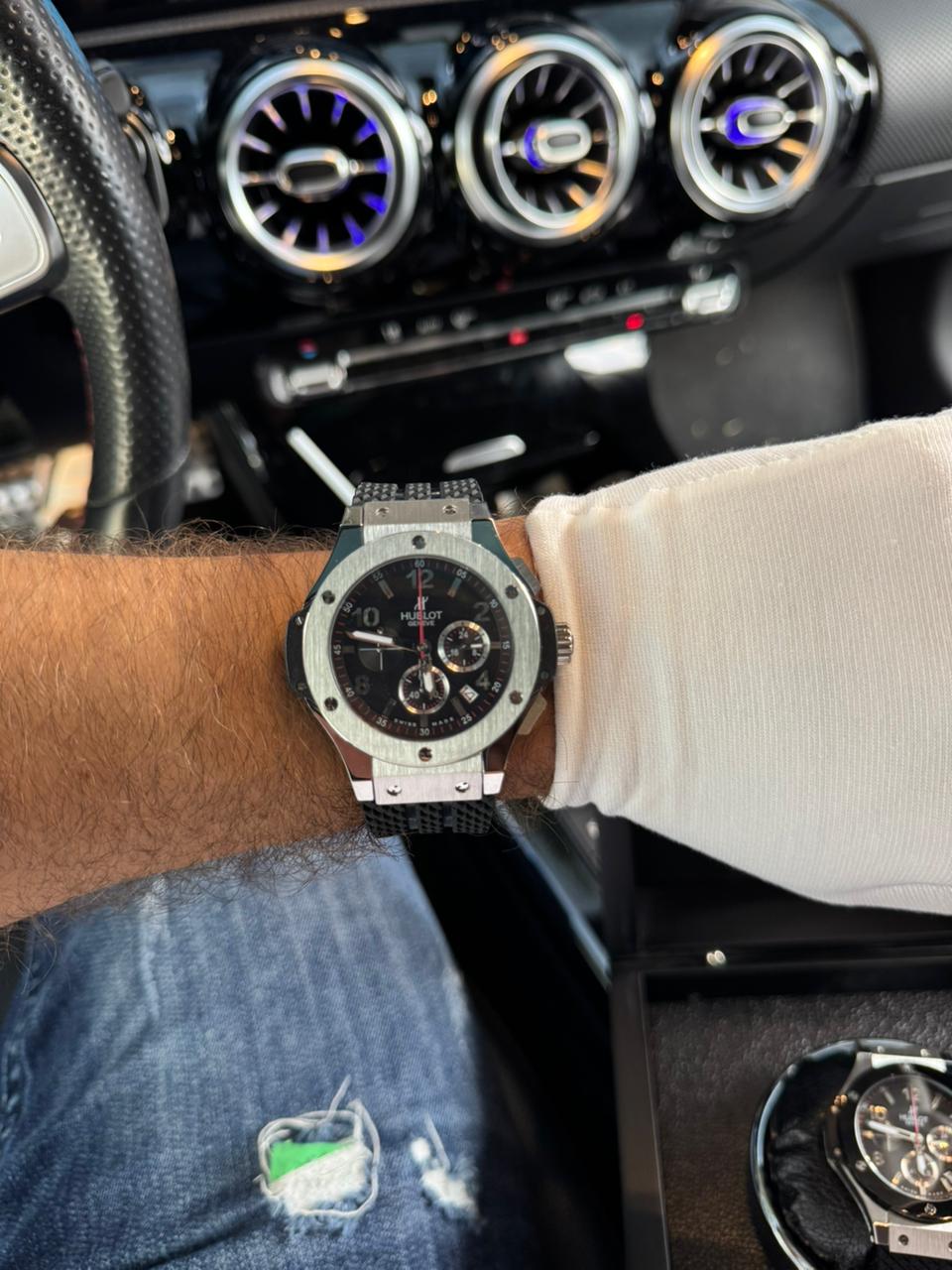 Hublot Big Bang - Gris Steel de 44 mm de diametro.