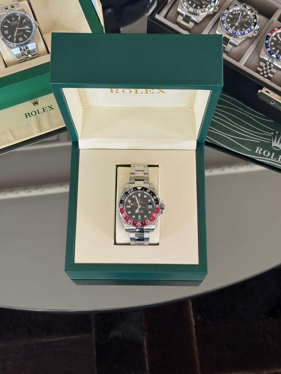 Rolex GMT-Master II "Pepsi" de 40 mm de Diámetro.