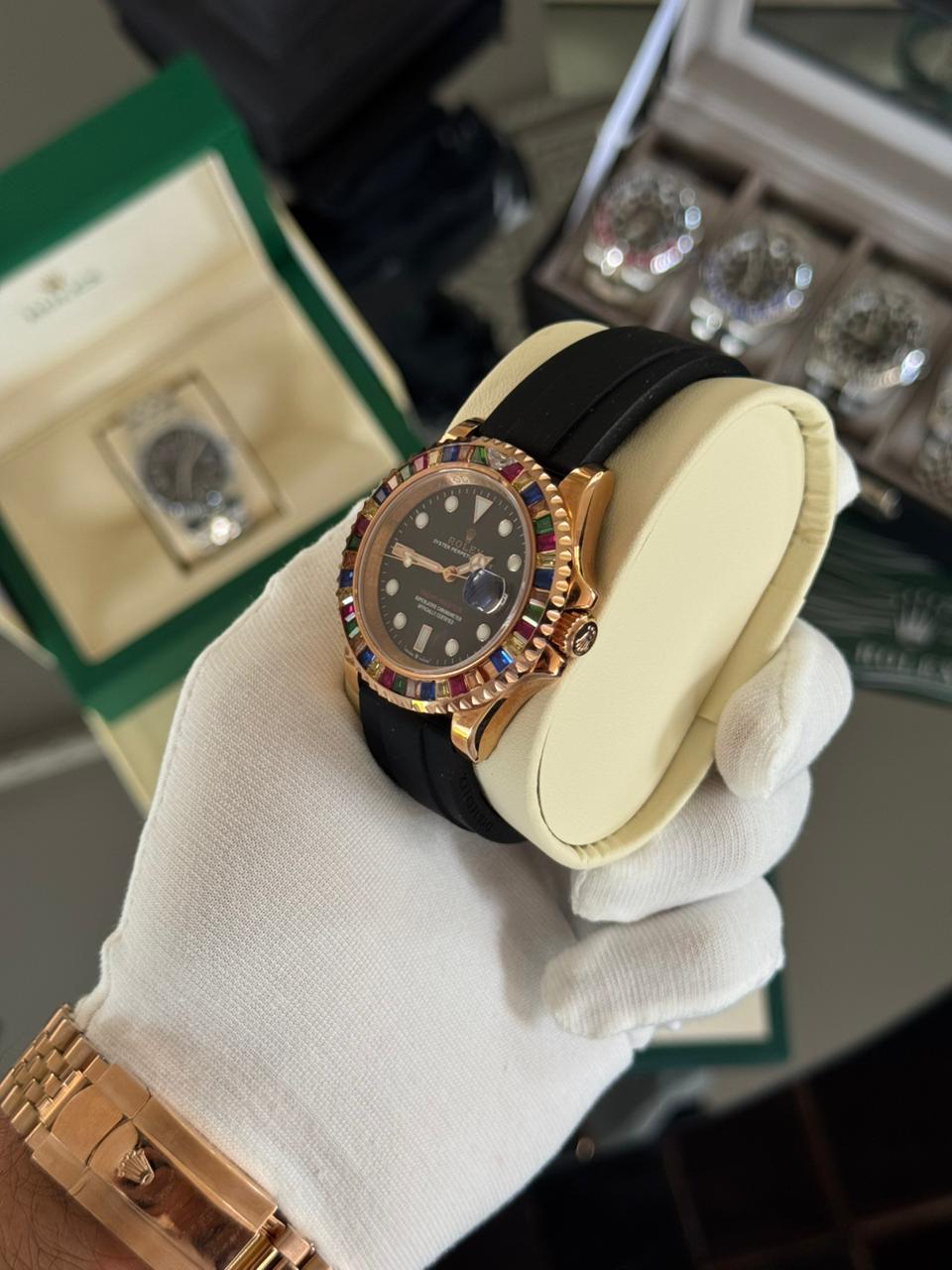 Rolex Yacht-Master - Correa Oysterflex de 40mm de diámetro.