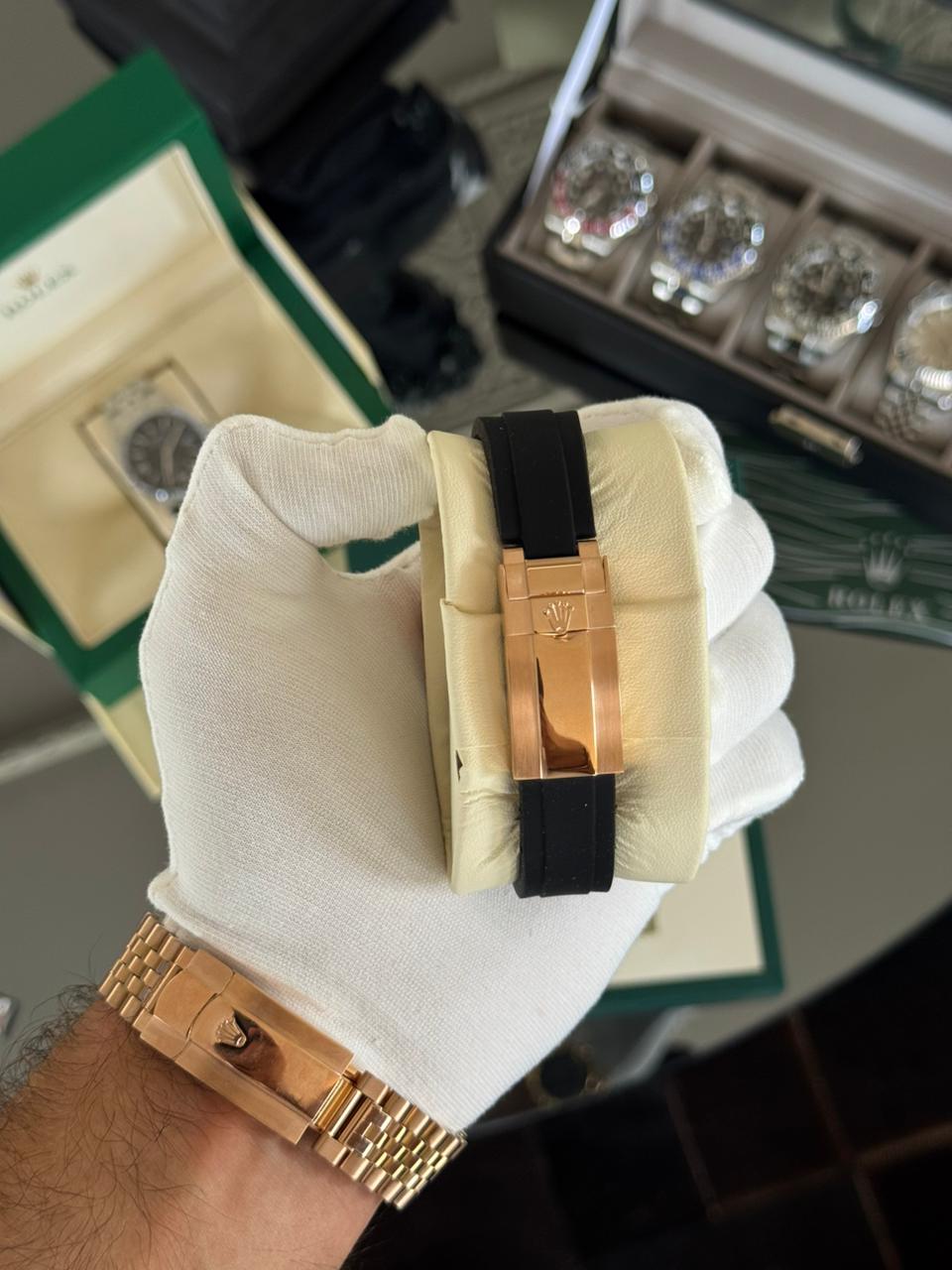 Rolex Yacht-Master - Correa Oysterflex de 40mm de diámetro.