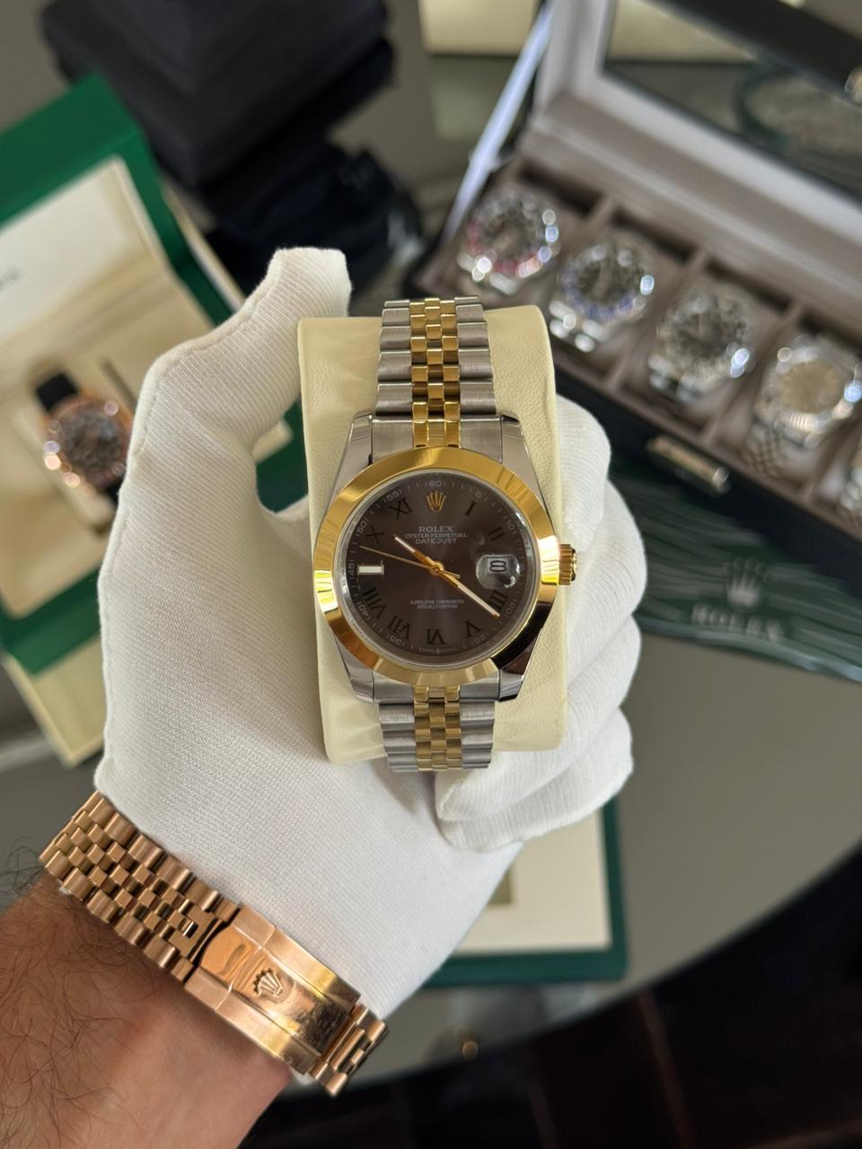 Rolex Datejust Bicolor de 36 mm de Diametro