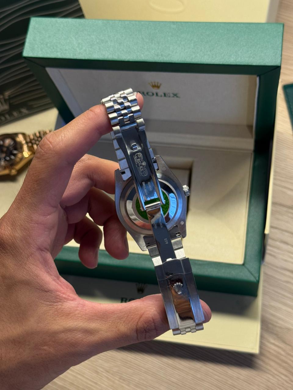 Rolex GMT-Master II "Sprite"  de  40 mm de diámetro.